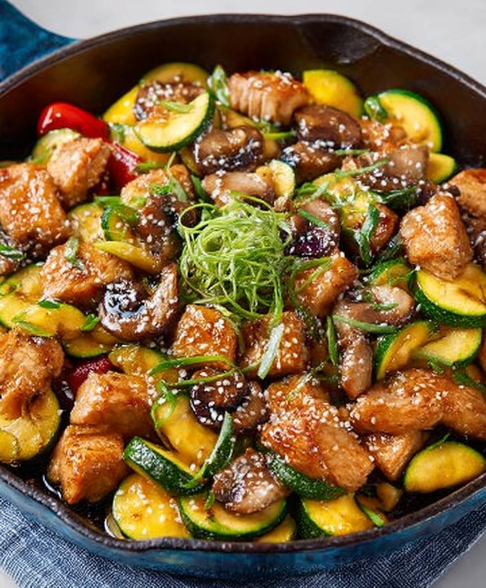Quick Chicken Zucchini Stir Fry You Will Love image 2